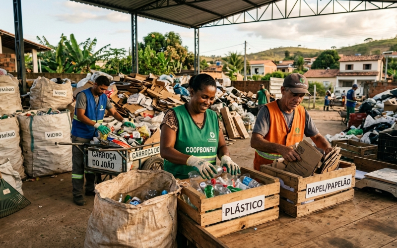 Atenção, catadores de recicláveis; Chamada de recadastramento !