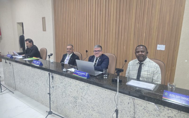 Câmara de Bonfim realizou sessão ordinária