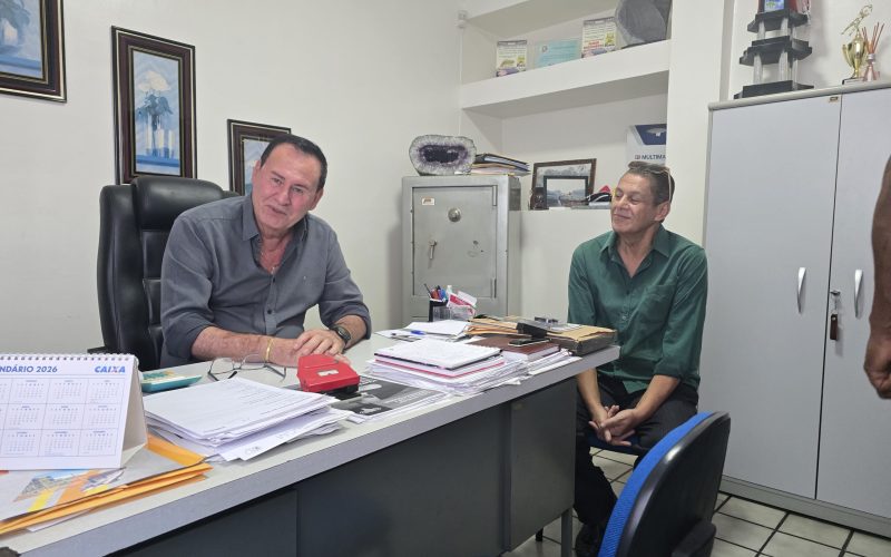 Gratidão: Pedro Neto reúne a imprensa para agradecer o apoio do empresário Aparício Pelegrine