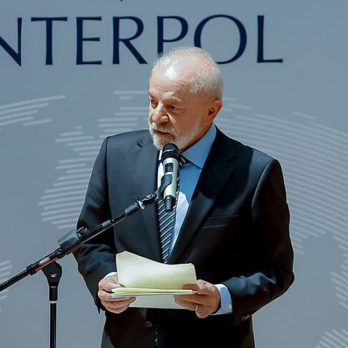 Na Interpol, Lula diz que combate ao crime organizado requer ações coordenadas entre países