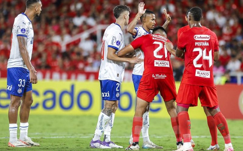 Bahia perde para o América de Cali e está fora da Sul-Americana