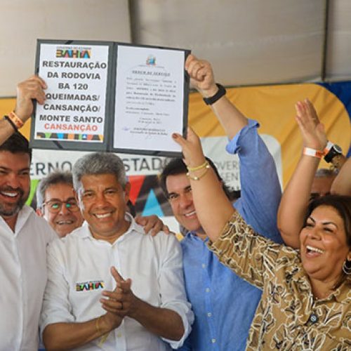 Governador autoriza restauração da BA-120 entre Queimadas, Cansanção e Monte Santo