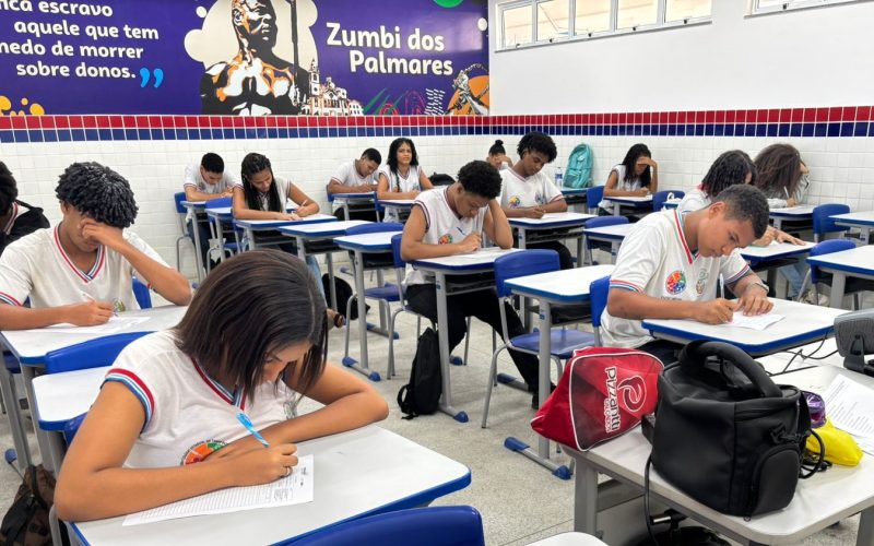Mobilização da Rede Estadual garante ampla participação de estudantes nas provas do Saeb