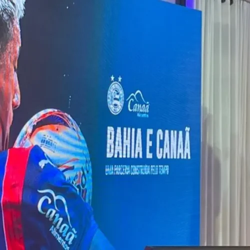 Bahia renova vínculo com a Canaã Alimentos, patrocinadora mais antiga do clube, e amplia vínculo no Feminino