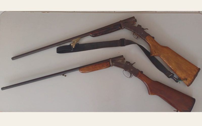 Antônio Gonçalves:Polícia apreende armas de fogo