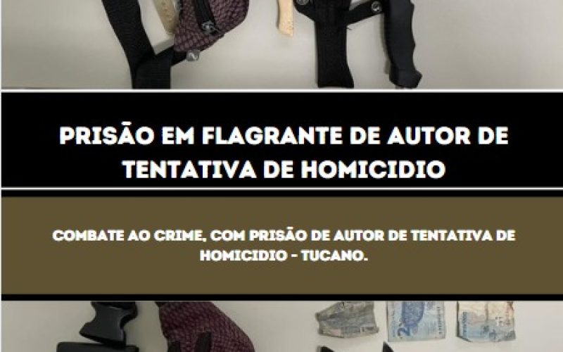 EUCLIDES DA CUNHA:Polícia realiza Prisão em Flagrante por Tentativa de Homicídio