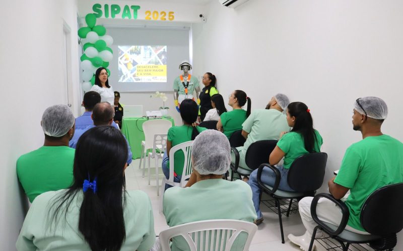 DMTRANS de Senhor do Bonfim realiza palestra sobre segurança no trânsito