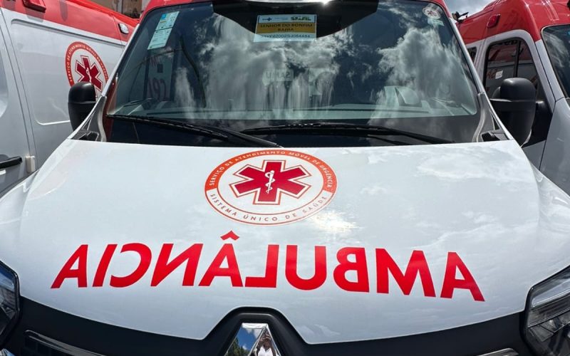 Saúde pública na Bahia é reforçada com entrega de hospital e mais 80 ambulâncias do SAMU