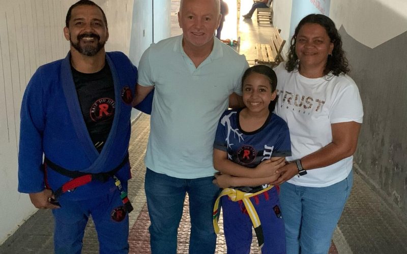 Deputado Bobô visita Projeto Social Forja Jiu-Jitsu em Senhor do Bonfim