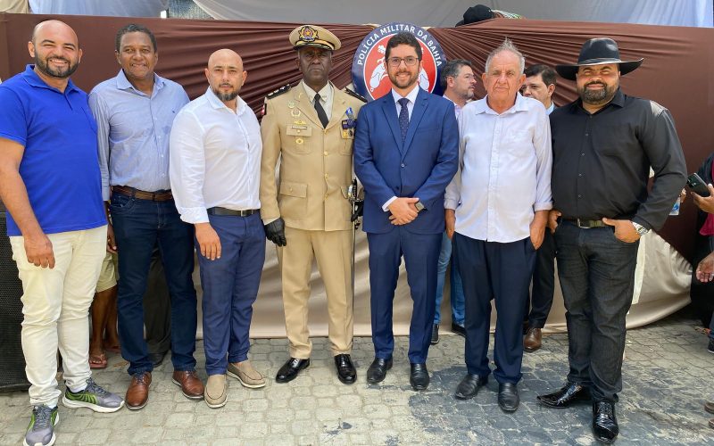 Prefeito Dr. André prestigia troca de comando do 6º BPM e reforça compromisso com a segurança pública