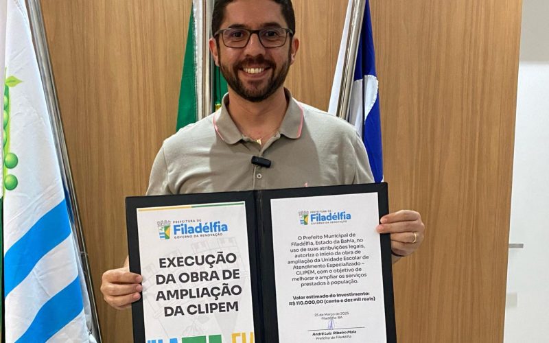 Prefeitura de Filadélfia autoriza ampliação do CLIPEM com foco em inclusão e qualidade no atendimento