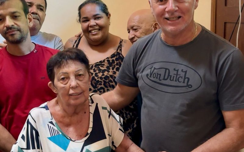 Deputado Estadual Bobô visita ex-prefeita Cecília Petrina em Itiúba