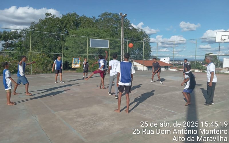 Projeto Esporte Por Toda Parte promove dia de integração entre núcleos em Senhor do Bonfim