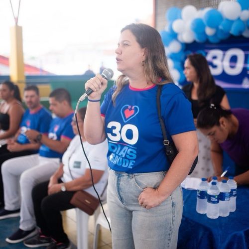 Projeto “30 Dias + Saúde” está em andamento em Senhor do Bonfim