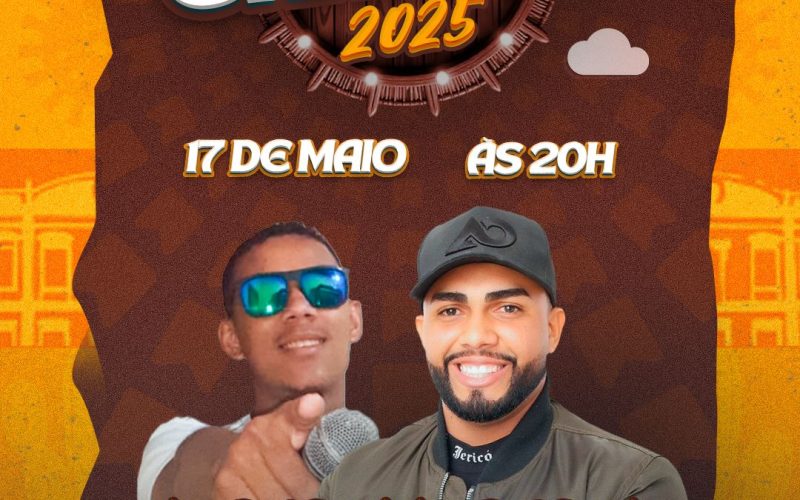 Prefeitura de Senhor do Bonfim realiza neste sábado (17) o tradicional Festejo de Cariacá com shows de Nando da Pisadinha e Rian Santana