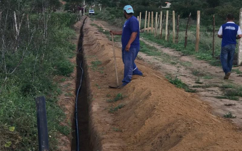 Governo do Estado inicia nova obra de extensão da rede de água em Senhor do Bonfim