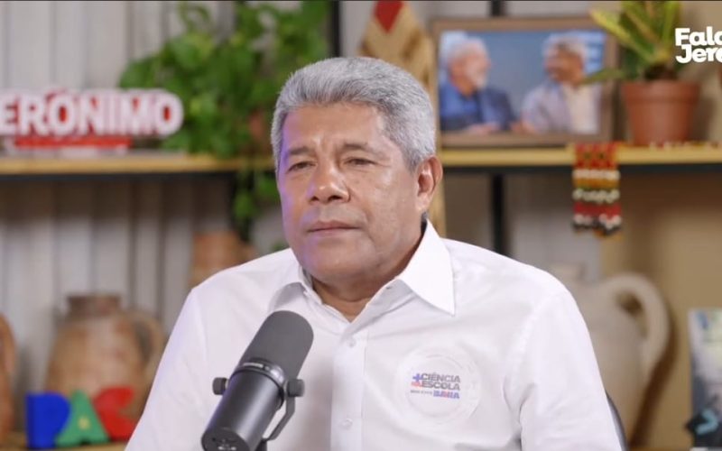 Jerônimo Rodrigues anuncia atrações do São João no podcast “Fala Jero”
