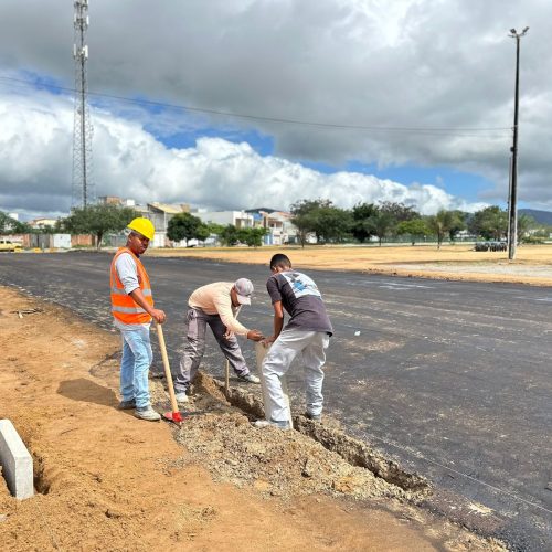 Bonfim se prepara para o São João e transforma Parque da Cidade com nova pavimentação
