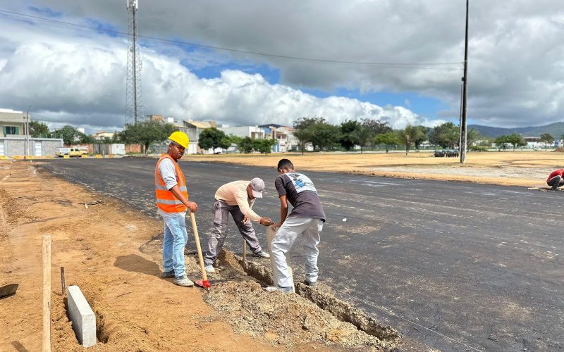 Bonfim se prepara para o São João e transforma Parque da Cidade com nova pavimentação