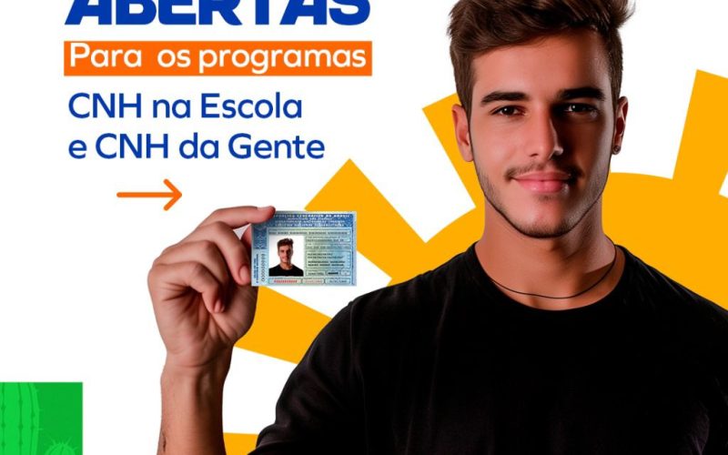 Senhor do Bonfim é contemplado com vagas nos programas “CNH na Escola” e “CNH da Gente”