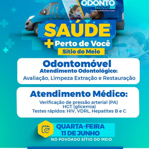 Prefeitura de Filadélfia leva ação de saúde à comunidade de Sítio do Meio nesta quarta-feira (11)