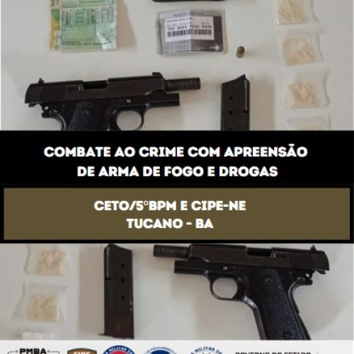 Apreensão de Arma de Fogo e Drogas, após Euclides da Cunha:Intervenção Policial com Resultado Morte