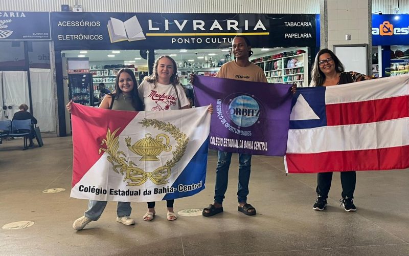 Rede Estadual da Bahia leva protagonismo científico para a 32ª SBPC Jovem, em Recife