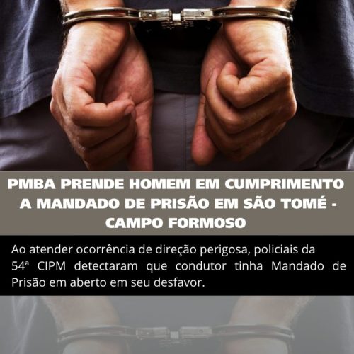 Campo Formoso: PM combate prática de direção perigosa