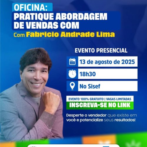 Prefeitura de Filadélfia realiza oficina gratuita de abordagem de vendas para empreendedores