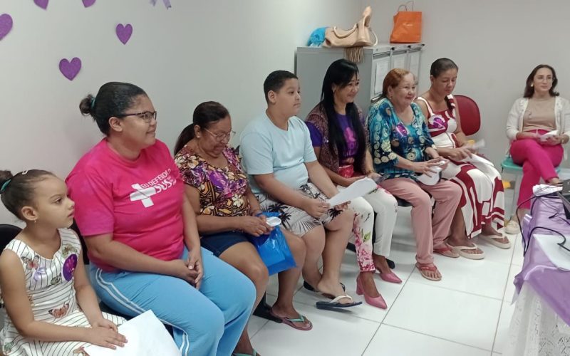Senhor do Bonfim realiza mais uma ação do Agosto Lilás na Unidade de Saúde Mamédio Pereira