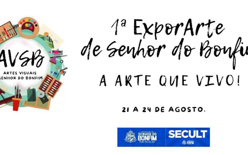 Prefeitura de Senhor do Bonfim realiza a I ExporArte de 21 a 24 na Praça Nova do Congresso