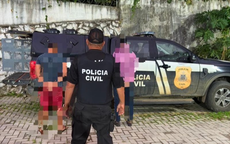 Polícia Civil prende dois suspeitos de estupro em Campo Formoso