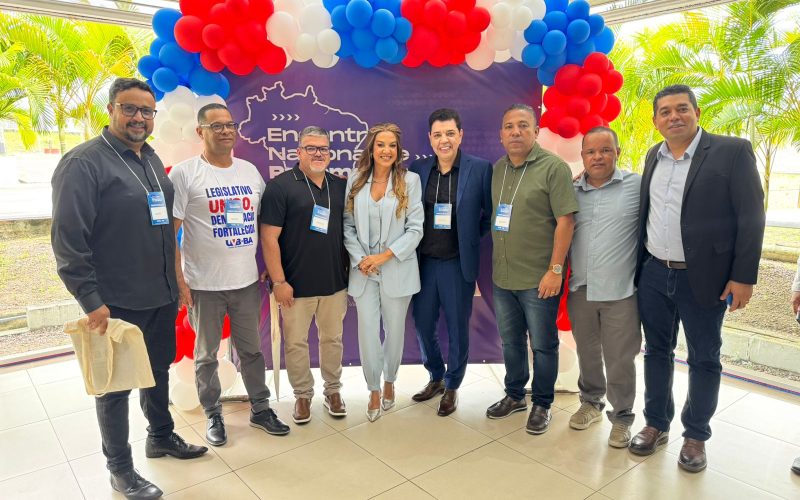 Vereador Robson Santana está participando do 5º Encontro Nacional de Parlamentares