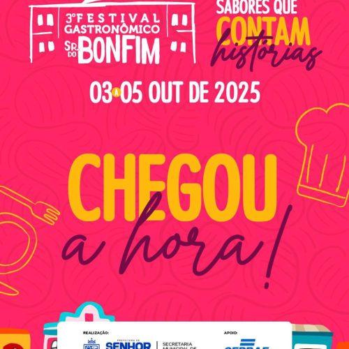 3º Festival Gastronômico: Senhor do Bonfim terá um final de semana repleto de sabores, música e cultura