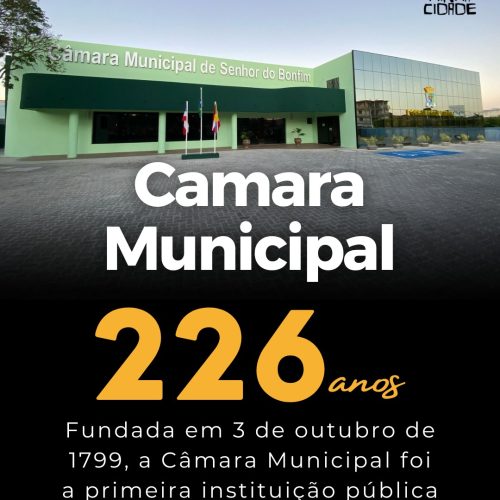 Câmara de Bonfim bi centenária!