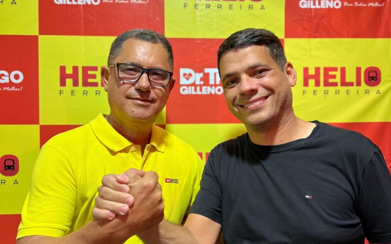 Vereador Hélio Ferreira, ex-candidato a deputado estadual, declara apoio à pré-candidatura de Dr. Thiago Gilleno