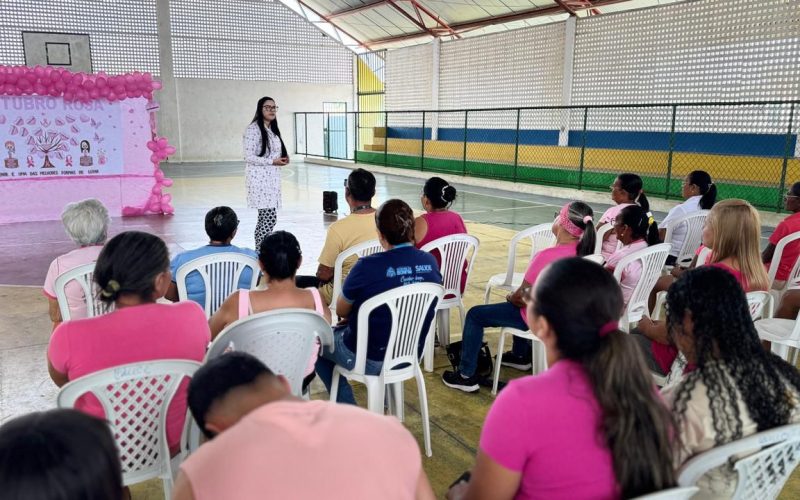 Prefeitura de Senhor do Bonfim promove ação do Outubro Rosa com mulheres do distrito de Quicé