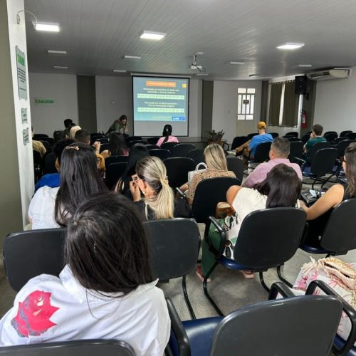 Profissionais da Saúde participam do segundo dia de Formação em Saúde Mental promovido pela Prefei