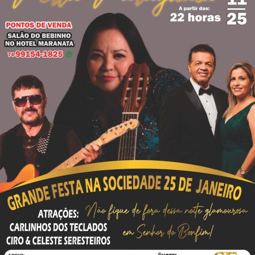 Vem aí o grande show  Perla Paraguaya!