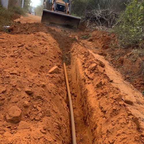 Governo do Estado inicia obra de extensão da rede de água nas comunidades de Três Morros e Carrancuda, em Senhor do Bonfim