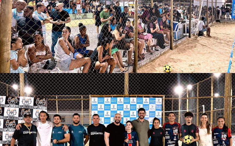 1º Torneio de Futevôlei de Filadélfia Agita a Praça L1º Torneio de Futevôlei de Filadélfia Agita a Praça Luís Eduardo Magalhães
