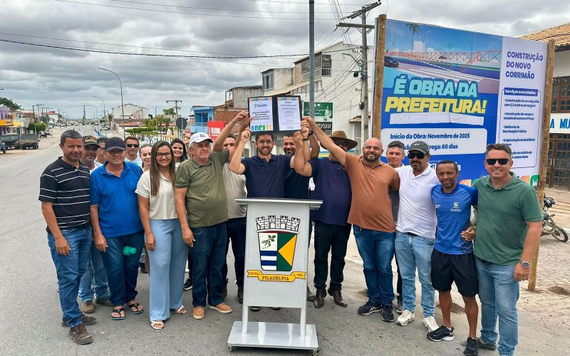 Prefeito Dr. André assina ordem de serviço para requalificação da Avenida Eudaldo Mota e acesso à Praça Luís Eduardo Magalhães