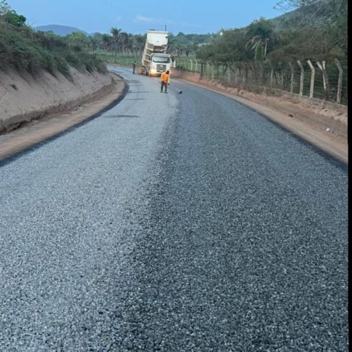 Novo asfalto beneficia moradores da Lagoa do Peixe