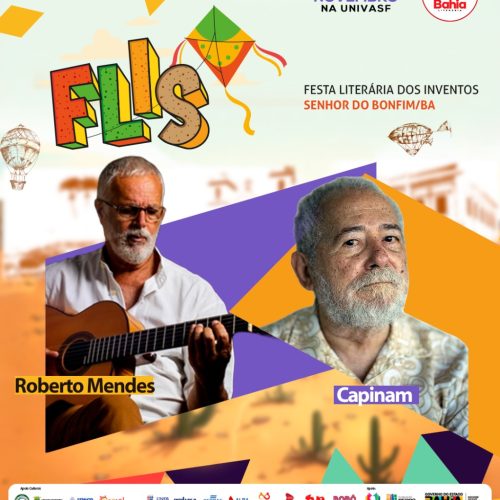 Roberto Mendes e Capinan trazem à FLIS o som do Recôncavo e a poesia que moldou a música brasileira