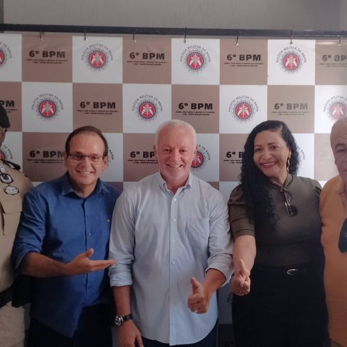 Deputado Bobô participa da inauguração do 2º Pelotão da 1ª Companhia do 6º BPM no distrito de Igara