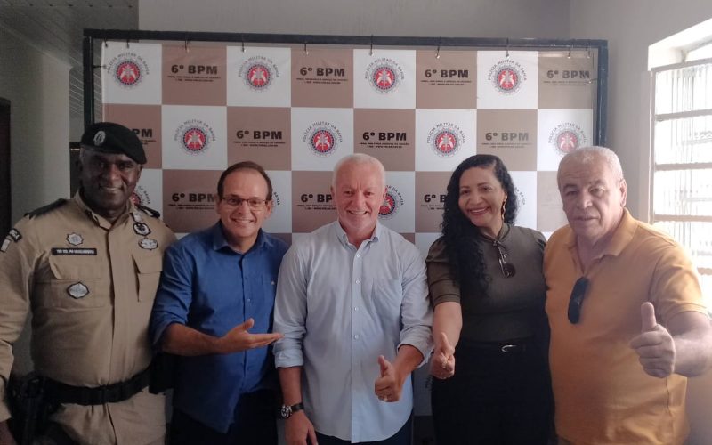 Deputado Bobô participa da inauguração do 2º Pelotão da 1ª Companhia do 6º BPM no distrito de Igara