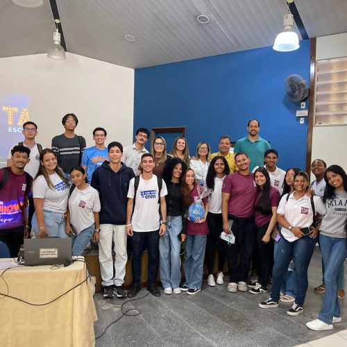 Faculdade realiza ação no Colégio Modelo e fortalece parceria com a comunidade estudantil