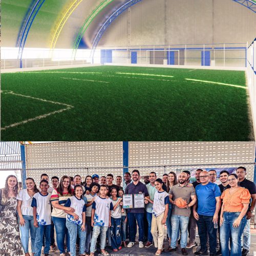 Prefeito Dr. André assina Ordem de Serviço para requalificação e reforma do Ginásio do Colégio Alice