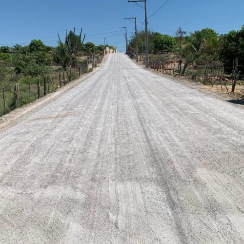 Estrada que liga a BR-407 às localidades de Lagoa do Peixe e Socotozinho entra na fase final de conclusão