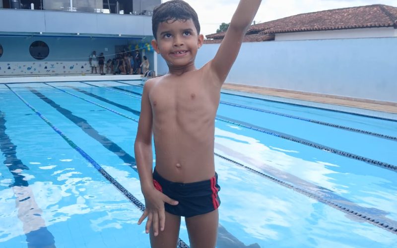 Evento de Natação prepara futuros campeões em preparação futura campeões em Feira de Santana!